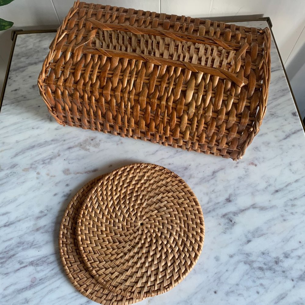 Boho Wicker Set - Picture 3 of 12